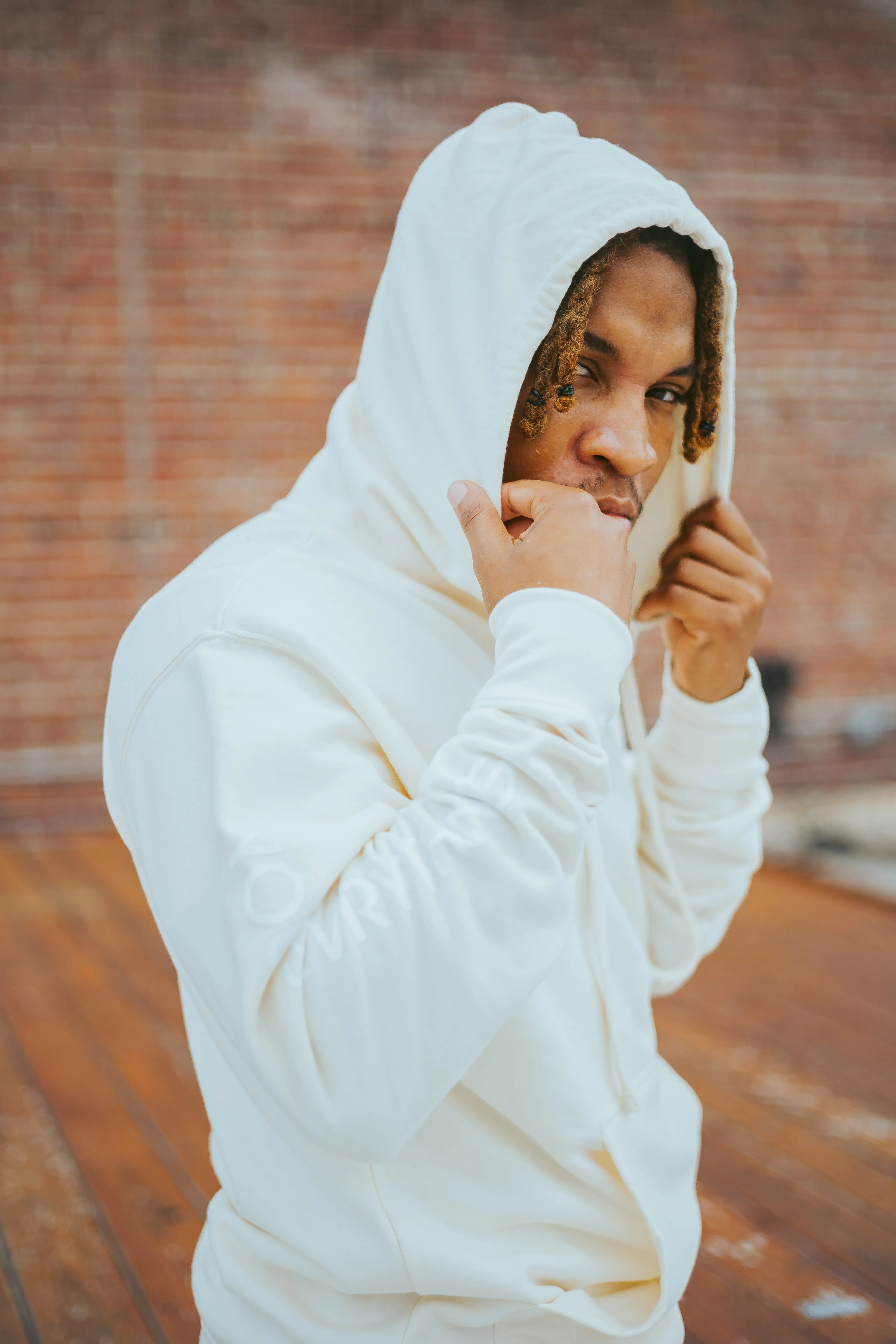 YVE Unisex Hoodie "Bone"