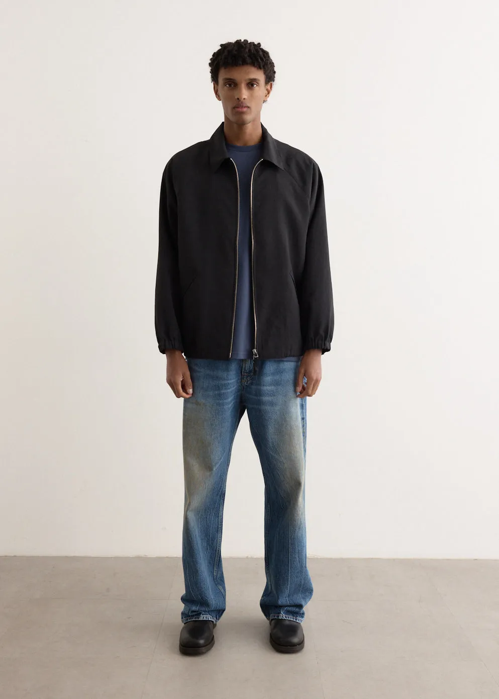 Zip Up Blouson