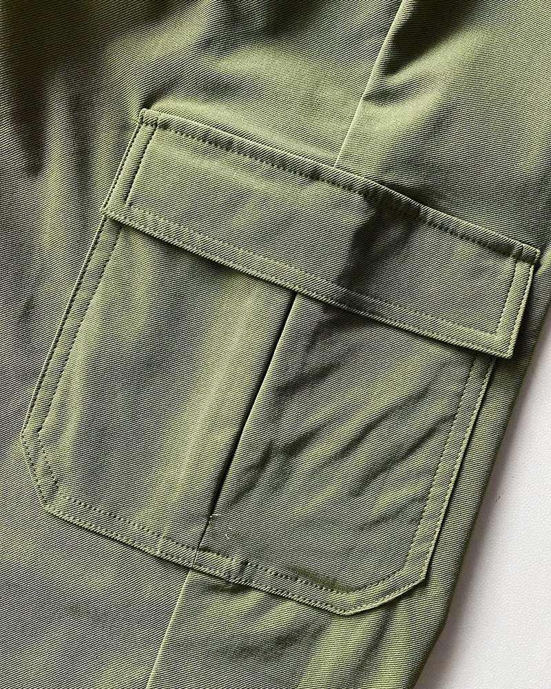 Zippered Cargo Overalls