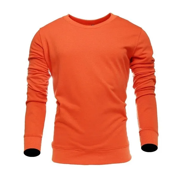 ZOGAA Hot 2019 New 7 Colors Sweater Men Cotton Long Sleeve Pullover Quality Sweater Tops and Tees Paired with All Jacket Coat