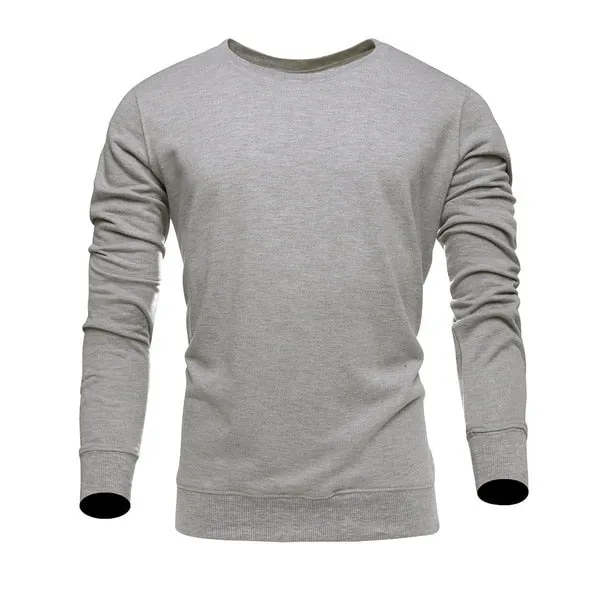 ZOGAA Hot 2019 New 7 Colors Sweater Men Cotton Long Sleeve Pullover Quality Sweater Tops and Tees Paired with All Jacket Coat